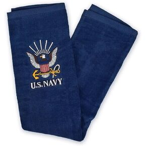 Hot-Z US Military Tri Fold Golf Towel Navy