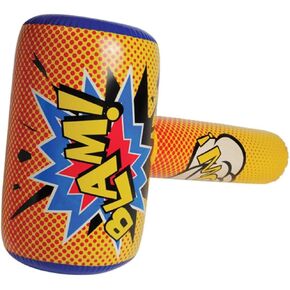 Superhero Bopper Mallet Inflate | 30 Inch | 1 PC | Inflatable Pool Toy Party Decoration