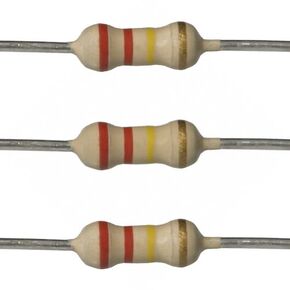 E-Projects 100EP512220K 220k Ohm Resistors, 1/2 W, 5% (Pack of 100)