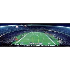 Posterazzi Eagles NFL Football Veterans Stadium Philadelphia PA Poster Print, (36 x 12)