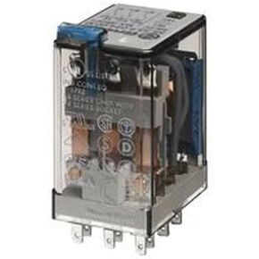 FINDER 55.33.8.120.0000 Relay, Power, 3PDT, 120VAC, 20A, Socket