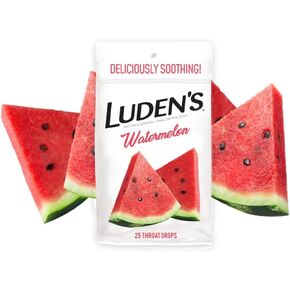 Ludens Throat Drops, Watermelon, 25 Count (Pack of 1)