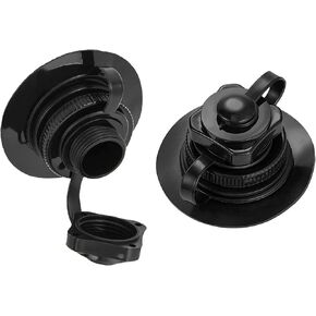 2pcs Air Valve Inflatable Boat Spiral Air Plugs for Rubber Dinghy Raft Kayak Pool Boat Airbeds