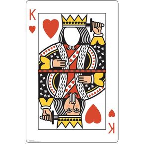 Cardboard People Queen of Spades Stand-in Life Size Cardboard Cutout Standup