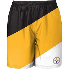 foco NFL Mens Colorblock Double Down Liner Training Shorts - XL