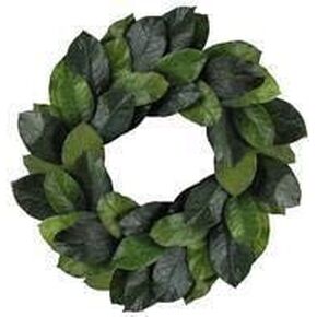 Craig Bachman Magnolia Wreath, Magnolia Leaf Door Wreath, Housewarming Wreath, Farmhouse Wreath, Weeding Gift, Large 24 Inch