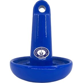 Greenfield Mushroom Anchor, 10 lbs Small Boat, Jetski Anchor, PWC Anchor. Effective in Sandy, Muddy, Weedy Bottoms. USA-Made.
