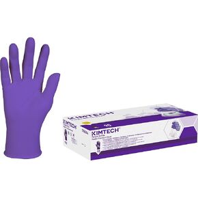 Kimberly-Clark Professional UHS-KK55084 Model KC500 Nitrile Powder Free Exam Gloves, Disposable, X-Large, Purple (Pack of 90)