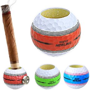 حامل سيجار من THE GOLFER STORE، حامل سيجار عربة الجولف، حامل سيجار مغناطيسي محمول - ملحقات سيجار (أزرق)