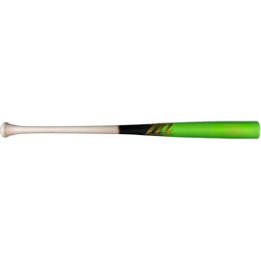 MARUCCI LINDY12 PRO Exclusive Youth Maple Wood Baseball BAT Tar Fade/Lime Green, 31