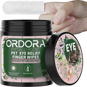 ORDORA Pet Cleaning Gloves for Dogs and Cats，Cleaning & Deodorizing Grooming Gloves, 12 Pack - All-in-One Grooming Solution for Daily Care and Travel
