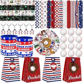 122Pcs Golf Party Favors Golf Goodie Bags Items with Stress Ball Keychain Sticker Badges Silicone Bracelet for Golf Birthday Party Decorations