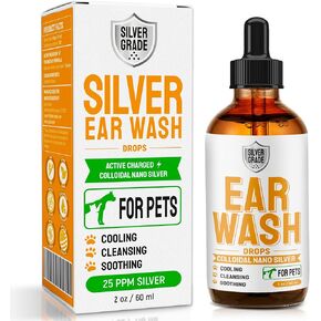 Ear Wash for Dogs ● Cat Ear Cleaner ● Cat & Dog Ear Wash Cleaner ● Ear Wax Removal Drops ● Dog Ear Flush ● Cat Ear Drops ● Dog Ear Drops ● Ear Drops for Cats ● 1 Oz