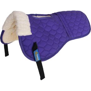 Horse Trail English Quilted Saddle Wither Relief Half Pad Fur 12228