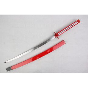 41" Japanese Fantasy Anime Posion Strike Samurai Sword Katana Cosplay Costume Replica Props Weapon Real Steel Blade