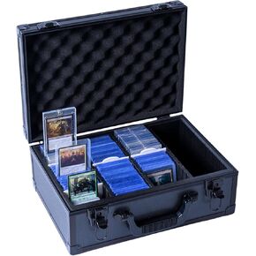 Premium Trading Card Storage Box Holds 6000 Cards with Adjustable Dividers and Durable Acid-Free Plastic, Ideal for MTG, TCG, Sports Cards（XXXXL