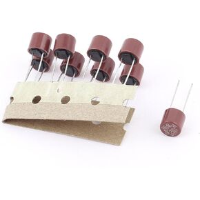 uxcell 10 Pcs T6.3A 6.3A 250V TR5/5TR Miniature Micro Slow Blow Fuse for Electronic Parts PCB LCD Repair Replacement
