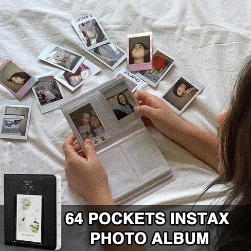 CAIYOULE for Fujifilm Instax Mini 3-inch Instant Film Deluxe Kit for Fujifilm Instax Mini 12/11/99/90/7+/40/Evo/Link/Liplay Fuji film, Perfect for Protecting and Storing Mini Film (Color Series) in Saudi Arabia