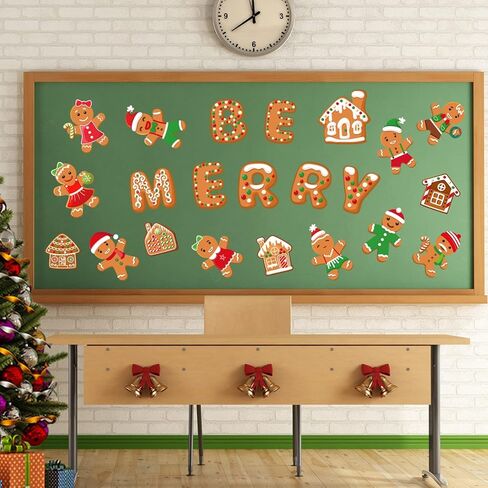 Christmas Cutouts Xmas Bulb Classroom Bulletin Board Decorations Merry Christmas Party Supplies for Toddler Kids Students Classroom Decors in Kuwait