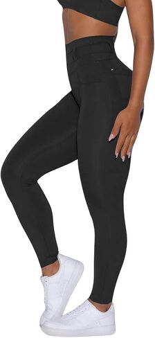 Scrunch Butt Lifting Leggings with Pockets Seamless High Waisted Workout Cargo Pants for Women in Saudi Arabia
