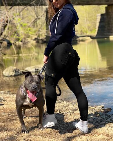 Scrunch Butt Lifting Leggings with Pockets Seamless High Waisted Workout Cargo Pants for Women in Kuwait