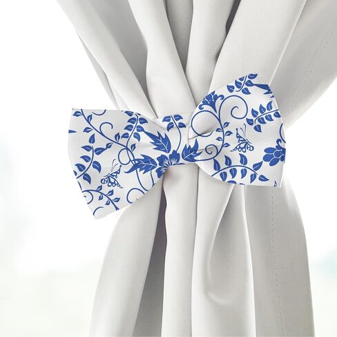 Whaline 60Pcs Flower Cotton Fabric Bundles Black White Floral Fat Quarters Flower Leaves Sewing Fabrics for DIY Handmade Crafting, 10 x 10 Inch in Saudi Arabia