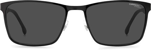 Carrera Men's 8048/S Rectangular Sunglasses, Black, 58mm, 18mm in Saudi Arabia