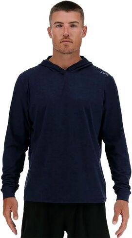 TYR MPTHSO3A238L Sol Men Tech Hoodie Heather Navy L in Saudi Arabia