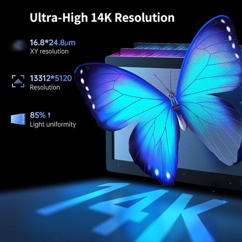 ANYCUBIC Photon Mono M7 PRO 14K Resin 3D Printer, 170mm/h Fast Printing, 10.1'' Mono LCD with COB LighTurbo 3.0 Source, Dynamic Temperature Control Resin Vat, Build Volume 8.77''x4.96''x9.05'' in Kuwait