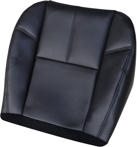 833 Gray Driver or Passenger Side Bottom Replacement Leather Seat Cover Compatible with Chevy Silverado Tahoe Suburban Avalanche GMC Yukon Sierra 2007 2008 2009 2010 2011 2012 2013 2014 in Kuwait