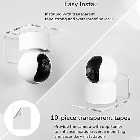 3 عبوات من الأرفف الصغيرة من الأكريليك، أرفف حائط أكريليك صغيرة، أرفف عائمة صغيرة لاصقة، أرفف عرض أكريليك شفافة لأشكال البوب ​​النباتية صورة جدار حديث لغرفة النوم وغرفة المعيشة in Kuwait