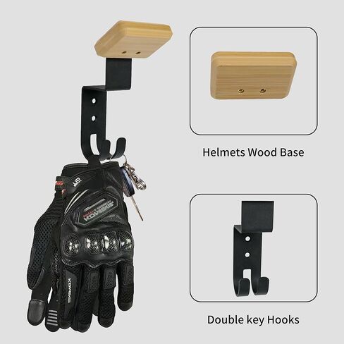 حامل خوذة الدراجة النارية، حامل الخوذة على الحائط، حامل الخوذة على الحائط، حامل الخوذة، رف تروس الدراجة النارية، خطاف الخوذة لكرة القدم/الشرطة/ركوب الدراجات والتزلج/حامل حائط للعتاد التكتيكي in Kuwait