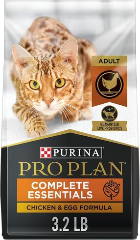 Purina Pro Plan High Protein Cat Food With Probiotics for Cats, Chicken and Rice Formula - 7 Pound (Pack of 1) in Kuwait