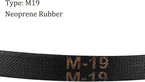 M-24 Drive V-Belt - [24 Inch Pitch Girth] Wrapped Industrial Power Rubber Belt for Transmission Use, JIS Standard, 10mm Width 5.5mm Thick in Kuwait