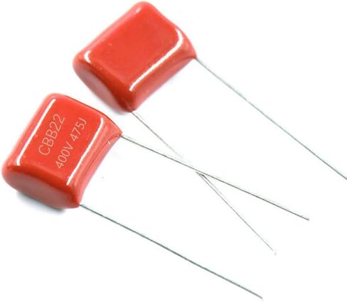 20pcs 630V 474J 0.47UF CB22 Metallized Polypropylene Polyester Film Capacitors Kit in Saudi Arabia