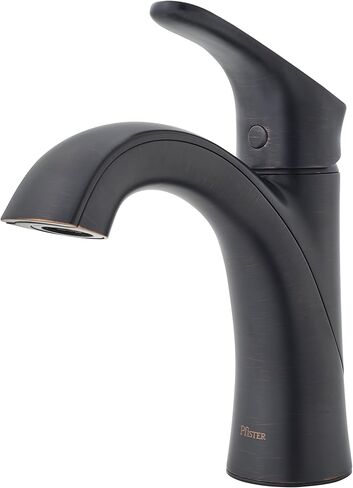 Pfister Weller Bathroom Sink Faucet, Single Handle, Single Hole or 3-Hole, Polished Chrome Finish, LG42WR0C in Saudi Arabia