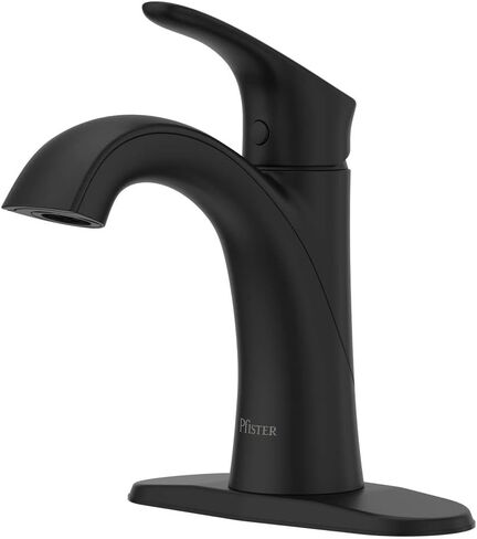 Pfister Weller Bathroom Sink Faucet, Single Handle, Single Hole or 3-Hole, Polished Chrome Finish, LG42WR0C in Saudi Arabia