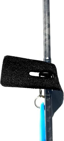 Fishing Rod Wrap 6-Piece Kit, Premium Neoprene backed Hook & Loop, includes Guide Slot for Secure Transport of Multi-Piece Fishing Rods. Great Alternative to Rod Sleeves (Pack of 6) in Saudi Arabia