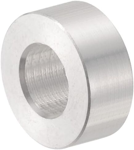 uxcell 12pcs Aluminum Spacer 8.2mm Bore x 16mm OD x 8mm Length Screw Bushing Plain Finish Round Metal Spacer for M8 Screws Bolts and Rods in Saudi Arabia