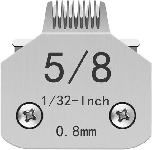 3-3/4FC Blade Dog Grooming Clipper Replacement Blades Compatible with Andis Dog Clippers,Most A5, Wahl KM Series Clippers,Detachable Ceramic Blade,Size-3-3/4FC, 1/2-Inch Cut Length (13mm) Silver in Saudi Arabia