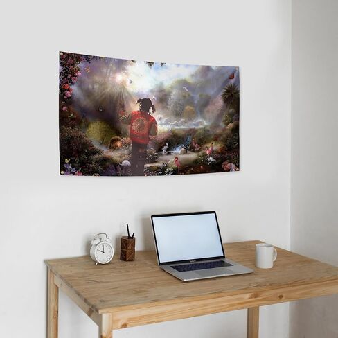 Generic Rap Singer Chi-ef Music Ke-ef Album Tapestry 3X5 Feet Home Decoration Tapestry Bedroom, Living Room, University Dormitory Decoration Available for Indoor and Outdoor Use, red in Saudi Arabia