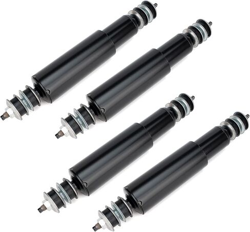 EZGO 2 ممتص الصدمات الأمامي و2 الخلفي متوافق مع عربة الجولف 1994-UP EZGO TXT Marathon، استبدال الميدالية 70928-G01، 76418-01 (4 قطع) in Kuwait