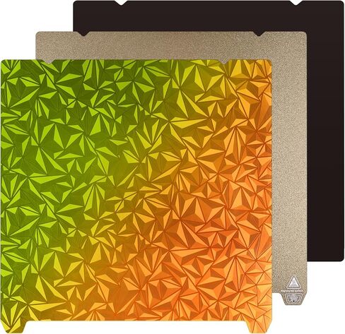 لوحة بناء Ender 3 S1 Plus، ملاءة سرير PEO PEI مزدوجة الجوانب، PEO من الفولاذ الزنبركي المغناطيسي الماسي + سطح PEI محكم لـ Creality CR-10S، CR-10 Smart/Pro، أطول LK5 Pro، 310 × 315 مم in Kuwait