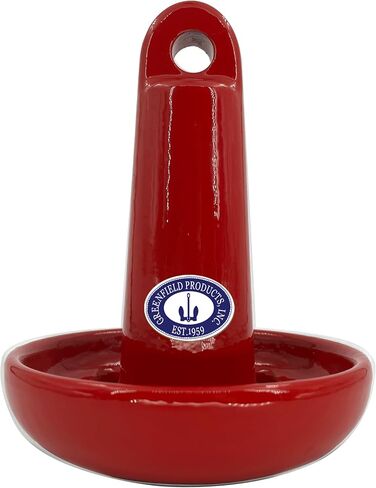 Greenfield Mushroom Anchor, 10 lbs Small Boat, Jetski Anchor, PWC Anchor. Effective in Sandy, Muddy, Weedy Bottoms. USA-Made. in Kuwait