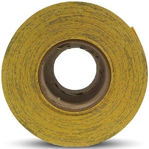 شريط لاصق ممتاز مضاد للانزلاق ملون 60 حبيبة، داخلي/خارجي، رائع للسلالم والأرصفة والمنحدرات، أصفر، 2 بوصة × 60 قدم، SG3302Y in Kuwait