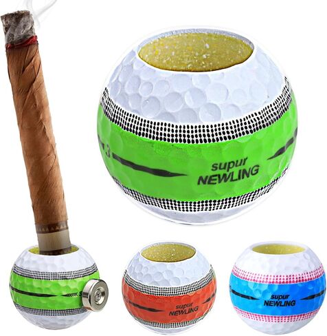 THE GOLFER STORE Cigar Holder, Golf Cart Cigar Holder, Portable Magnetic Cigar Holder - Cigar Accessories (Blue) in Kuwait