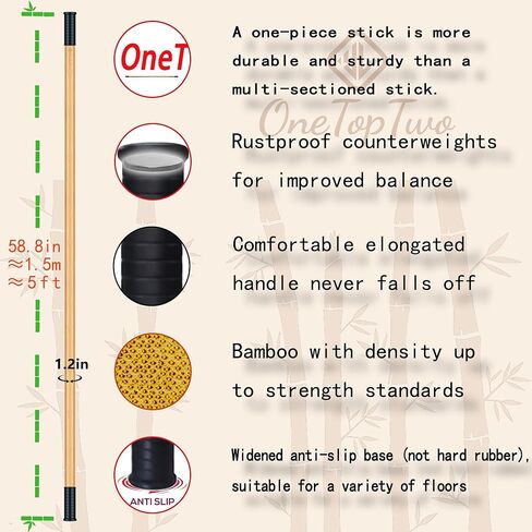 Yoga Stick (Bamboo60in) in Kuwait