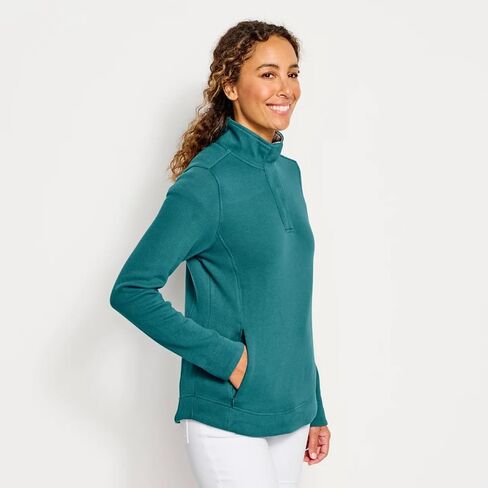 Orvis Women's Signature Softest Snap Sweatshirt in Saudi Arabia