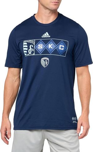 تيشيرت سبورتنج كانساس سيتي بأكمام قصيرة للرجال من أديداس in Kuwait