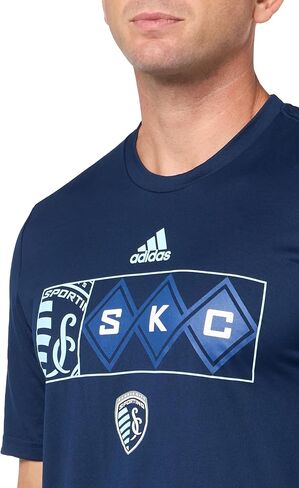 تيشيرت سبورتنج كانساس سيتي بأكمام قصيرة للرجال من أديداس in Kuwait